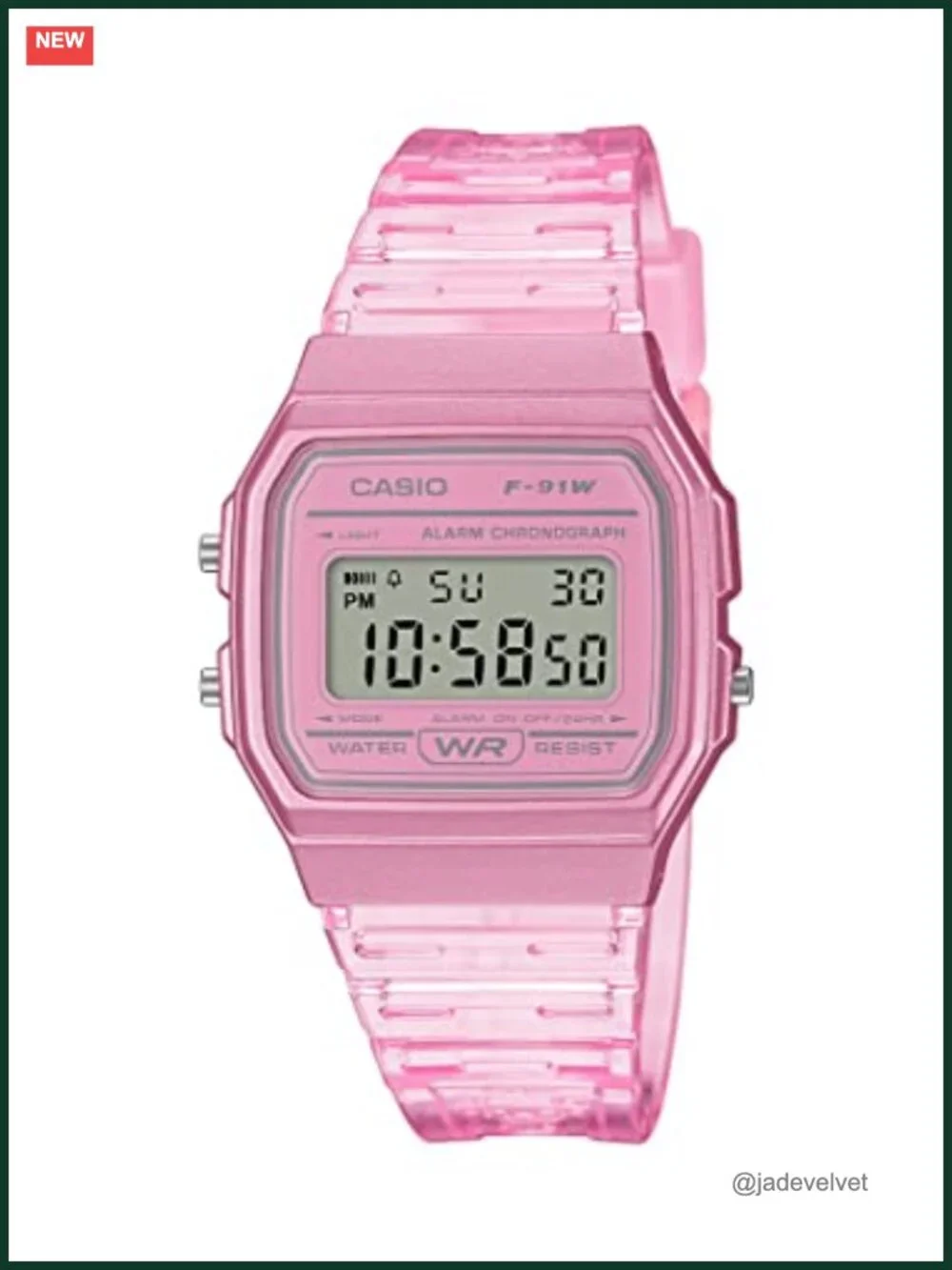 Casio Digital Watch - Water Resistant, Stopwatch, LED Light, Daily Alarm